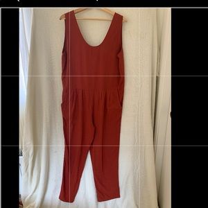 Ozma coveralls in 100% silk